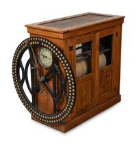 An IBM Oak and Iron Punch Clock