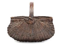 A Stained Splint Buttocks Basket