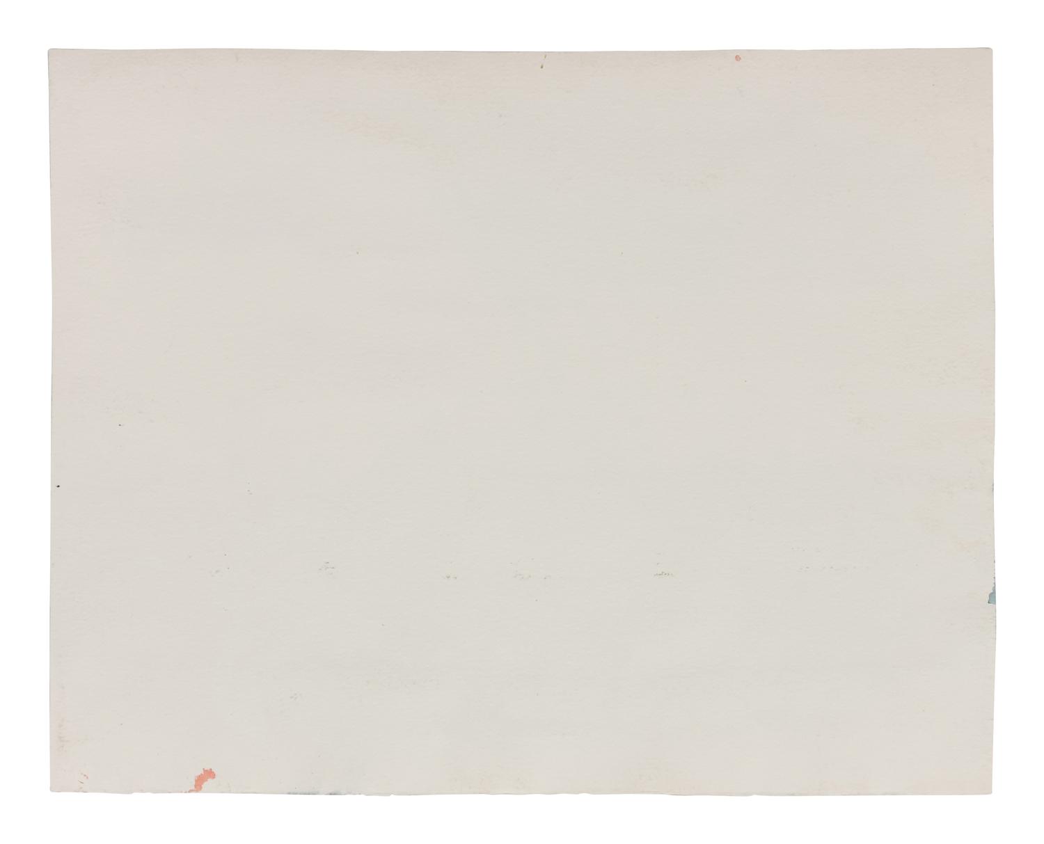 A Group of Eight Preparatory Sketches and Watercolors