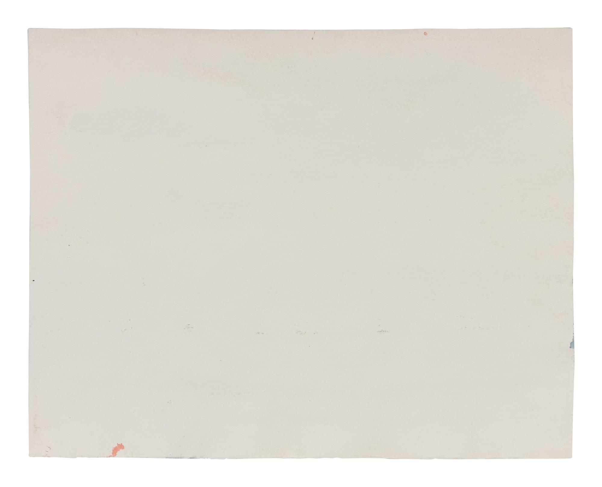 A Group of Eight Preparatory Sketches and Watercolors