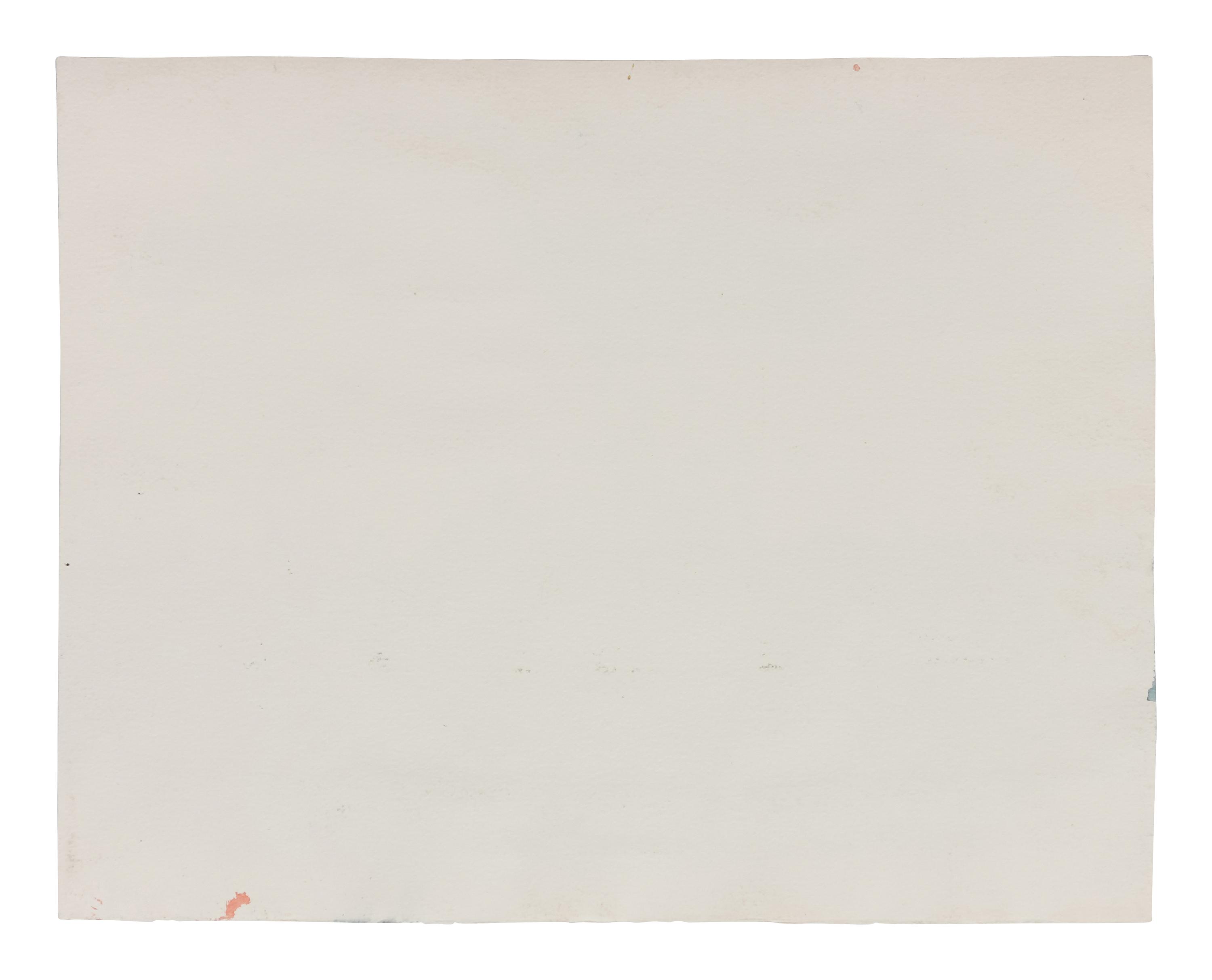 A Group of Eight Preparatory Sketches and Watercolors