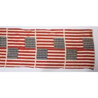 [FLAGS & PATRIOTIC TEXTILES]. Bolt of 42-star American parade flags. N.p., [ca 1889-1890].