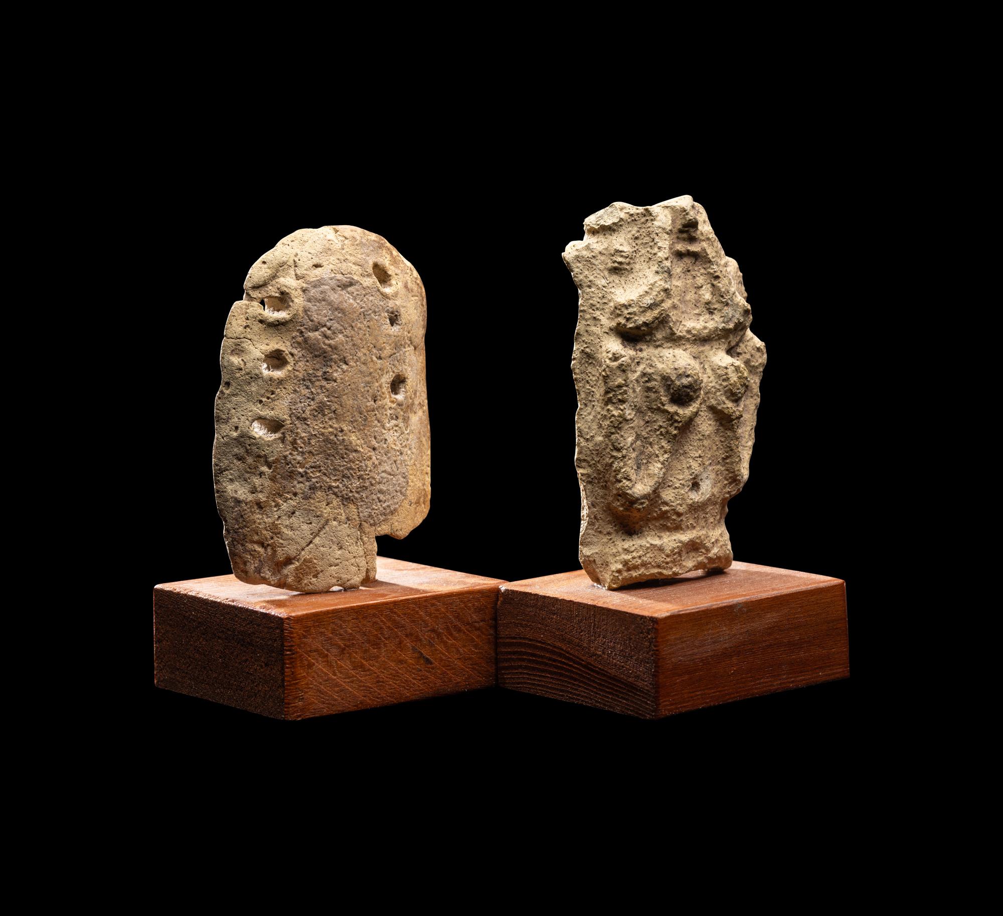 Two Near Eastern Terracotta Fragmentary Figures