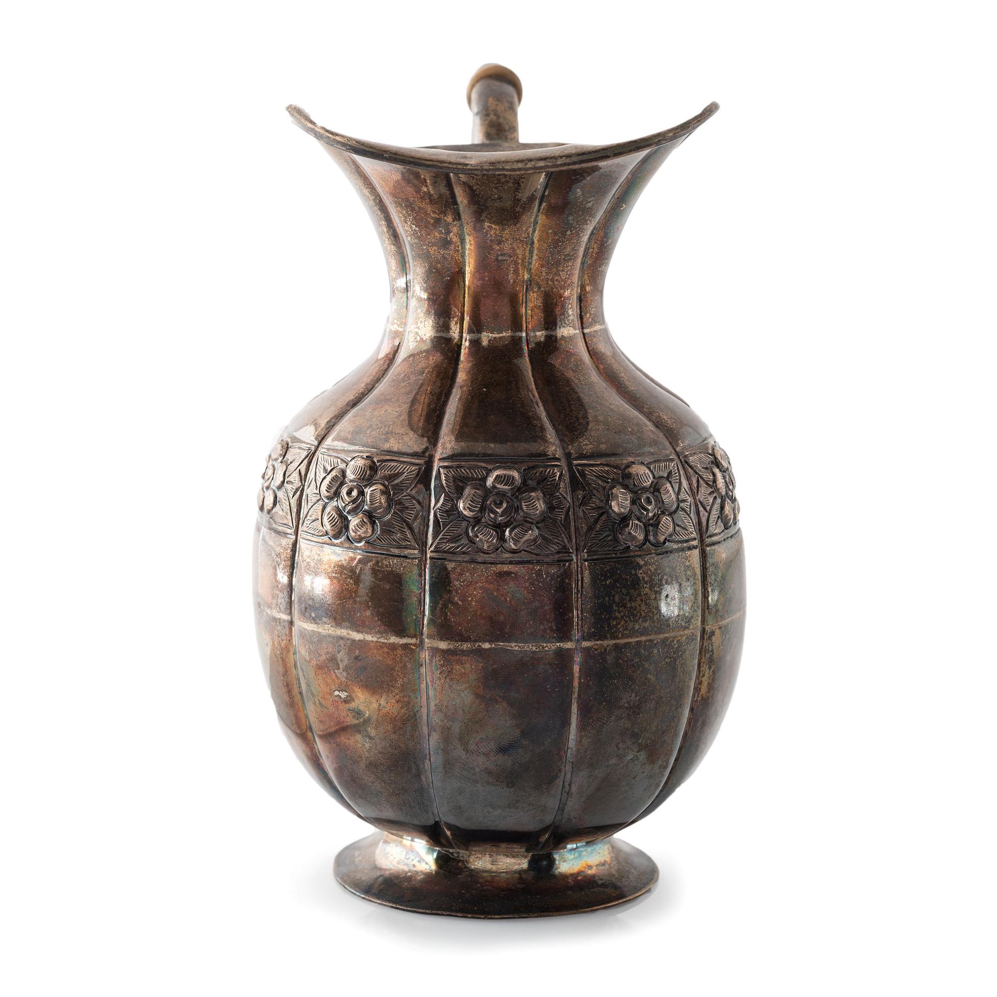 Mexican Sterling Silver Pitcher