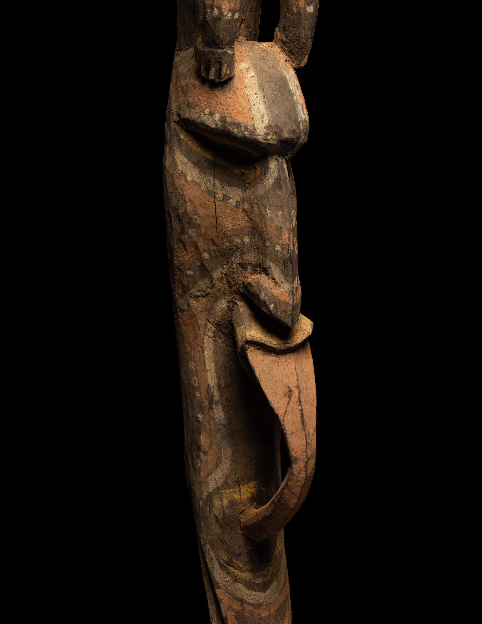 An Oceanic Wood Figure
