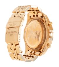 A RARE BREITLING, BENTLEY MOTORS REF. H25362 18K PINK GOLD LIMITED EDITION CHRONOGRAPH WRISTWATCH