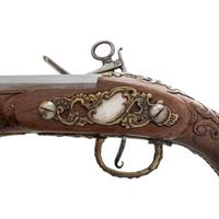 Contemporary Cased Spanish Miquelet-Style Pistols