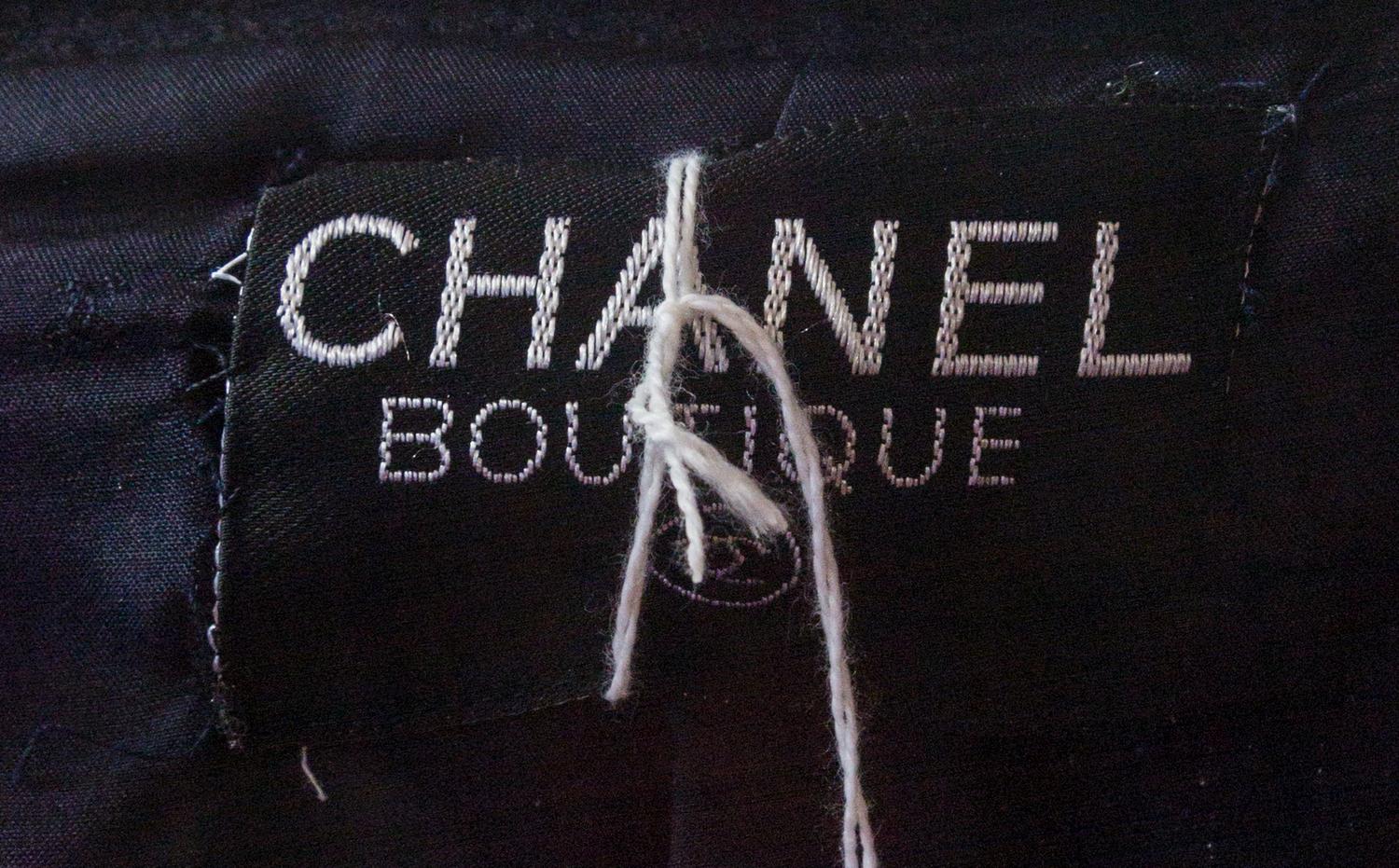 A Chanel Navy Wool Jacket,