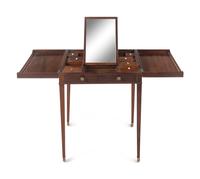 An Edwardian Mahogany Dressing Table
