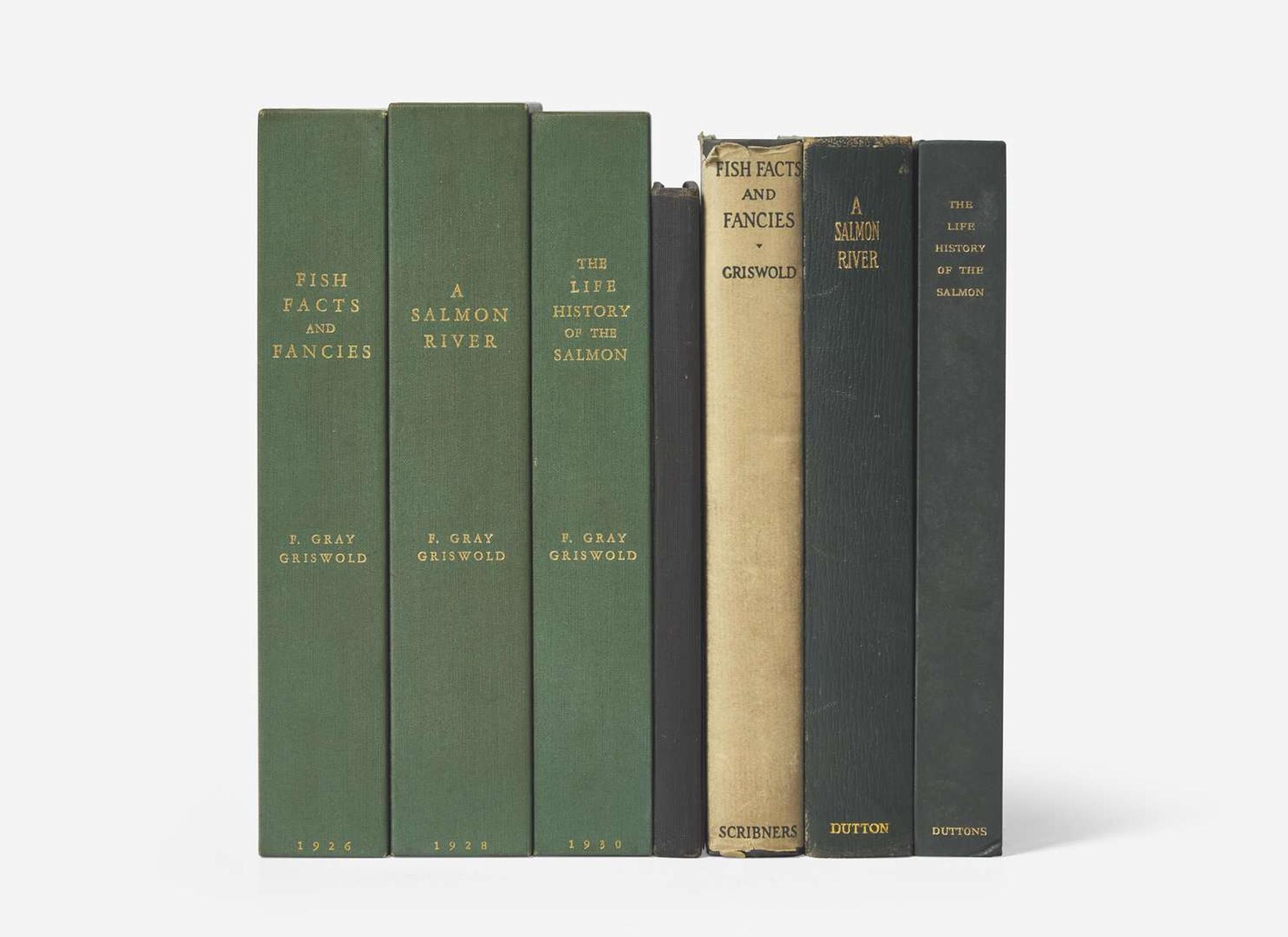 [Fishing] Griswold, Frank Gray: Group of 4 Works on Salmon Fishing