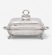 A George III Sterling Silver Entree Dish with Cover Paul Storr, London, 1801