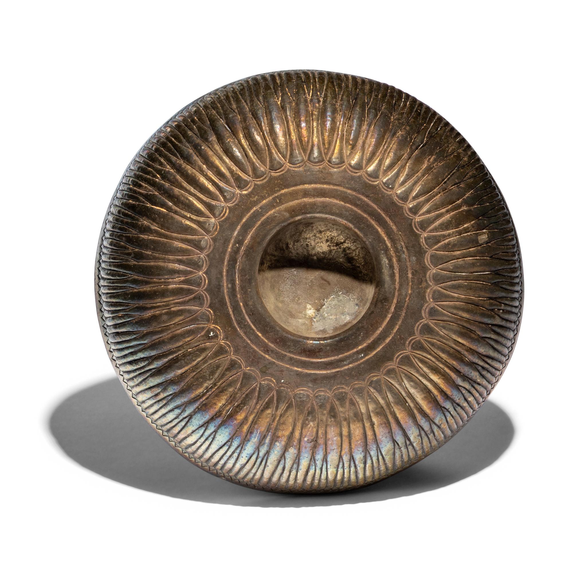 A Greek Silver Phiale Mesomphalos