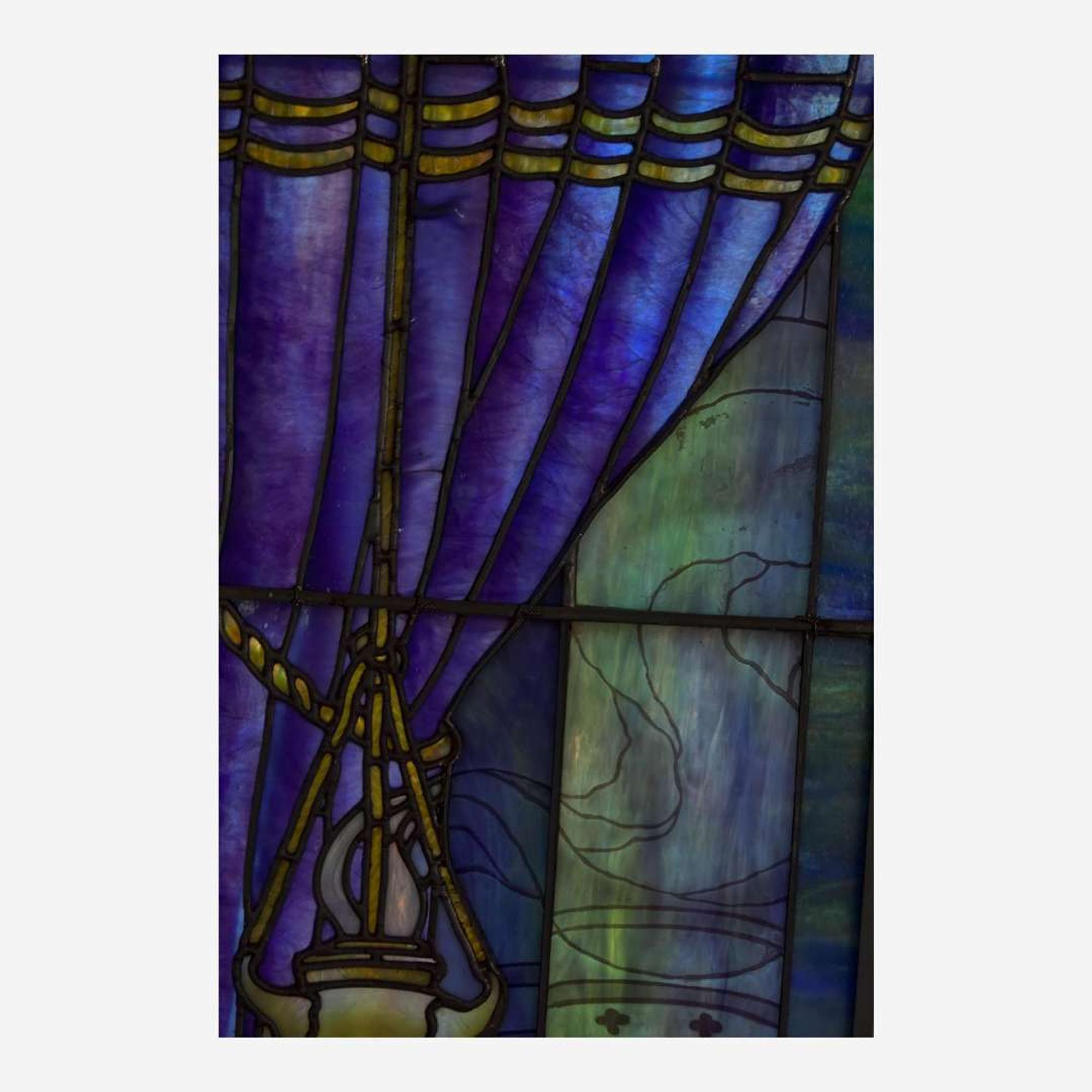Tiffany Studios "Boy Christ in the Temple", The George Munson Curtis Memorial Window, St. Andrew's Episcopal Church, Meriden, Connecticut, 1917