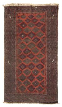A Baluch Wool Rug 5 feet x 2 feet 9 inches. — LATE 19TH/EARLY 20TH CENTURY