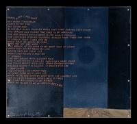 Opal Gospel (complete set of ten screenprints in colors on movable acrylic panels with the original Lucite base and screenprinted stainless steel cover), 1971