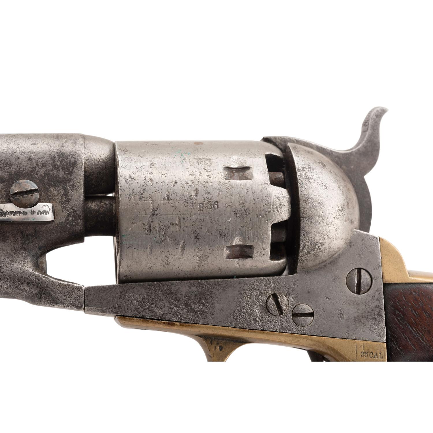 Colt Model 1861 Navy Revolver with Holster