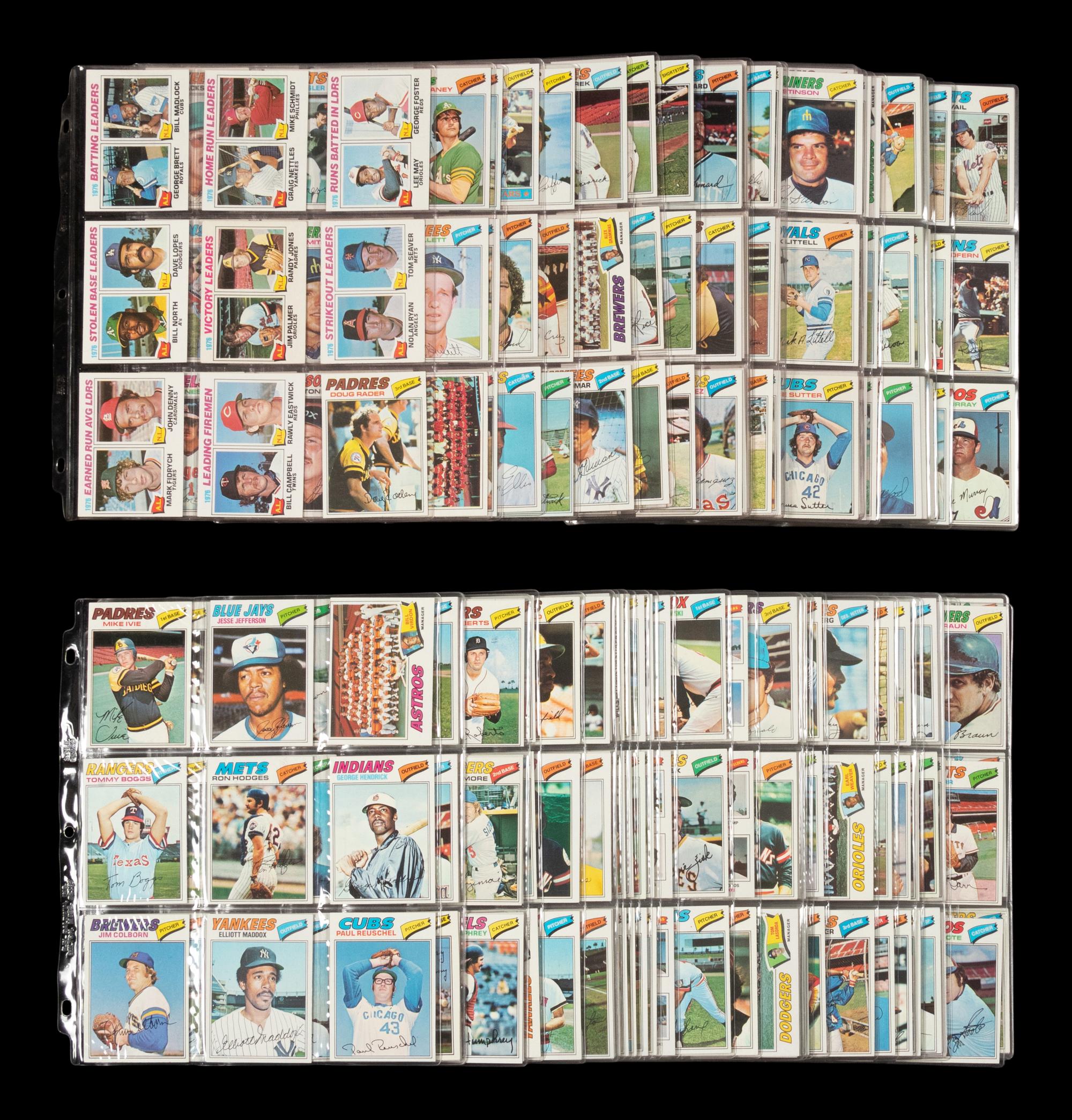 A Complete Set of 1977 Topps Baseball Cards (660/660)
