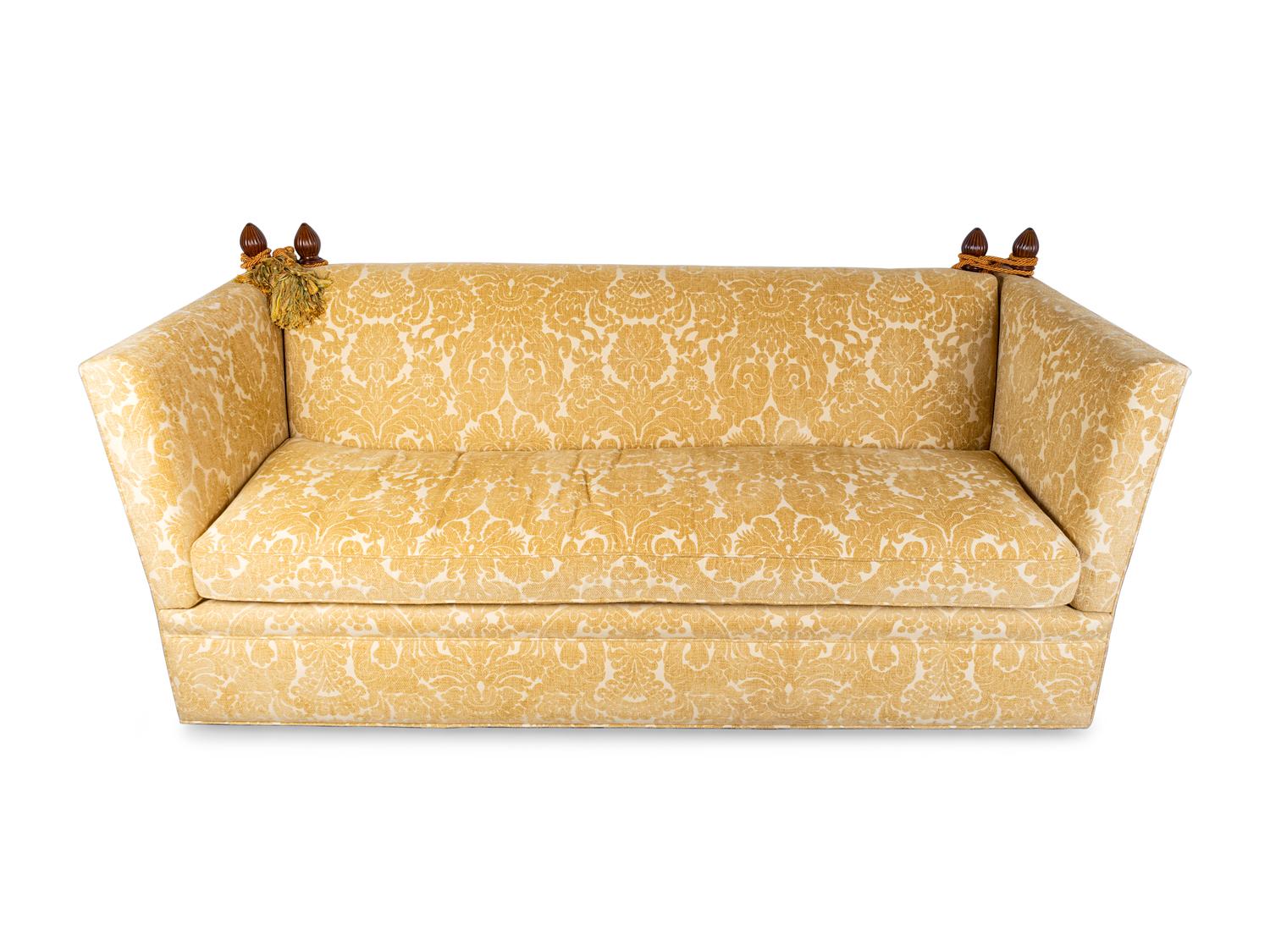 A Contemporary Upholstered Knole Sofa — FERRELL-MITTMAN, HIGH POINT, NORTH CAROLINA, 21ST CENTURY