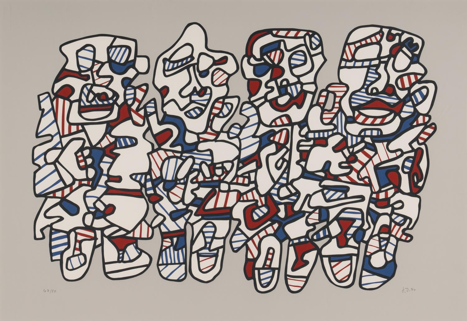 Quatre Personnages , 1974