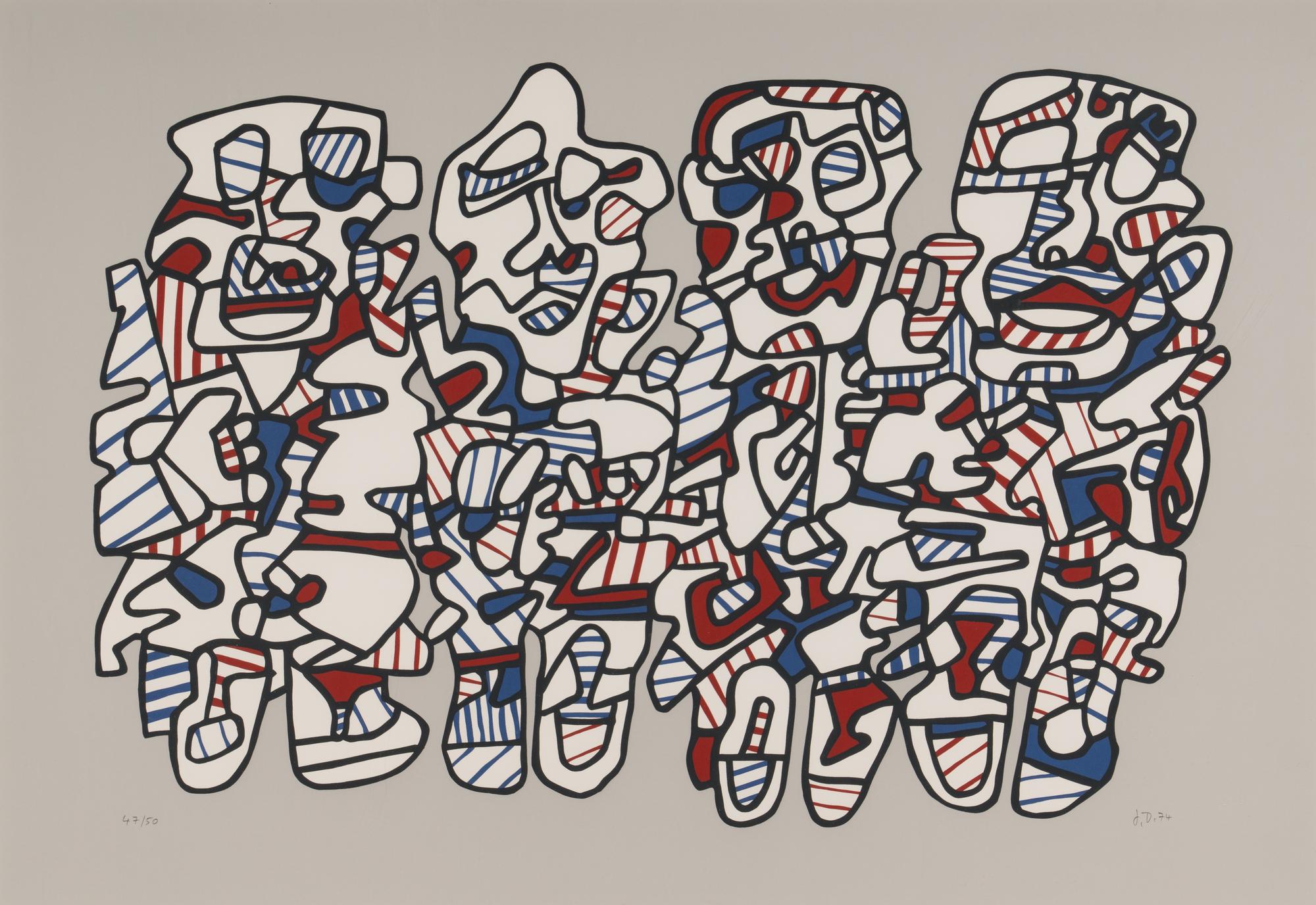 Quatre Personnages , 1974