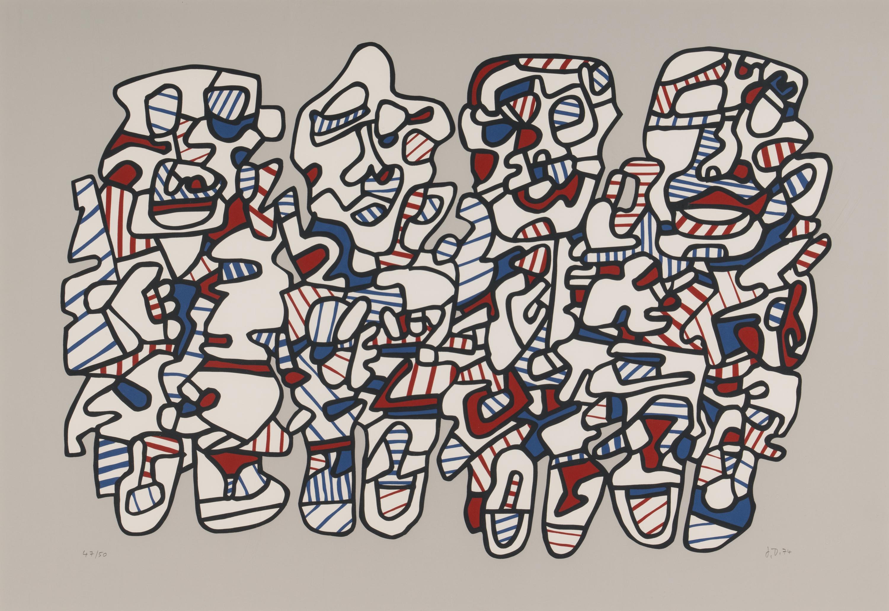 Quatre Personnages , 1974