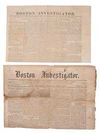 [WESTERN AMERICANA - NEWSPAPERS]. A group of mid-19th century newspapers featuring reporting on Texas, the West, Nevada mining, and Native Americans, comprising: