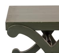 A Regency Style Painted X-Form Stool