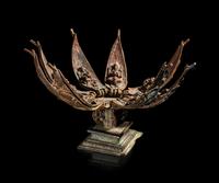 A Rare Nepalese Copper Lotus Mandala