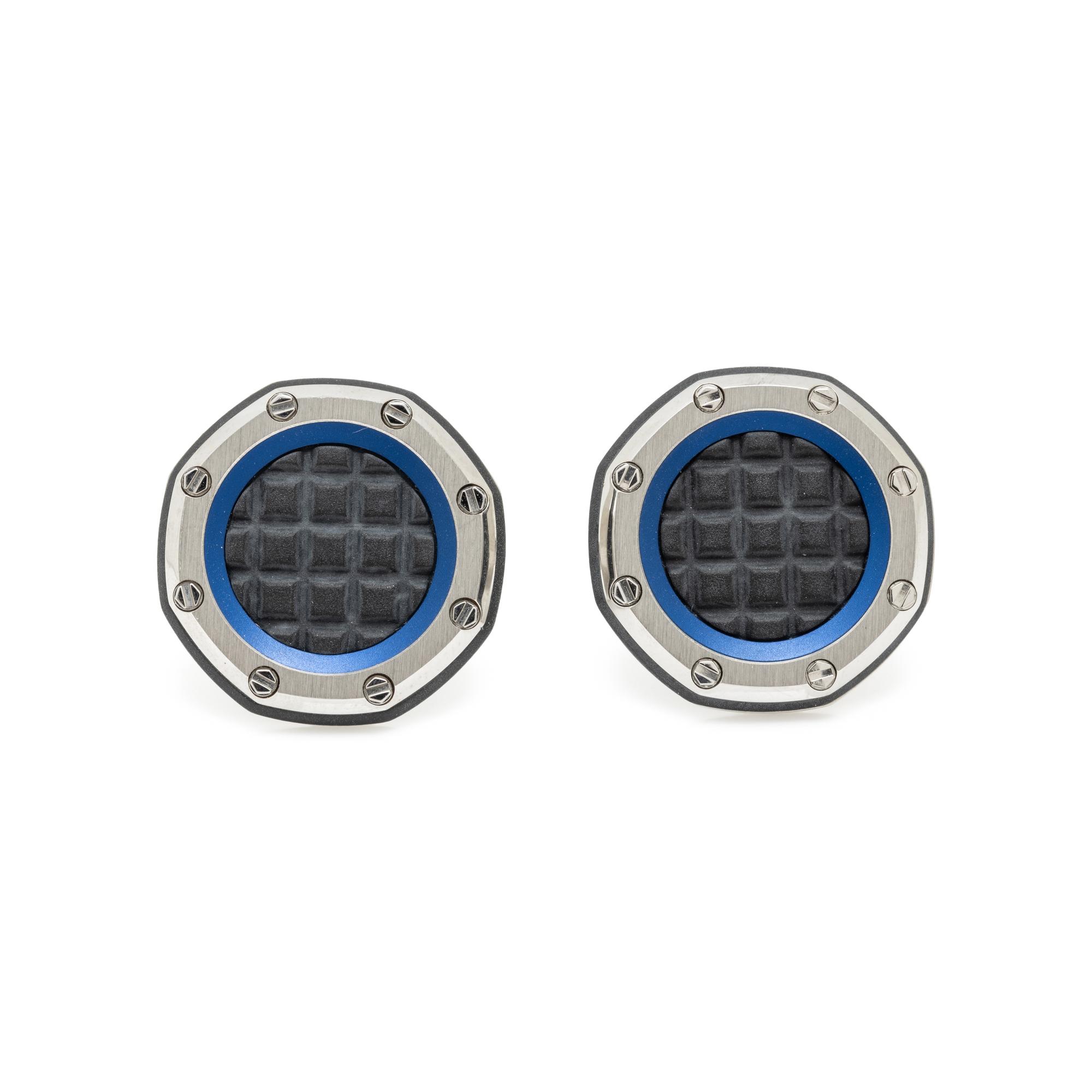 AUDEMARS PIGUET, STAINLESS STEEL ROYAL OAK CUFFLINKS