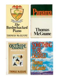 McGUANE, Thomas (b. 1939). A group of 7 works by McGuane, ALL FIRST EDITIONS, ALL SIGNED OR INSCRIBED, comprising: