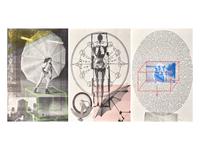 The Rauschenberg Visual Autobiograph (X-Ray, Written Record of Major Events, and Dance) (F. 60), 1969 (three works)