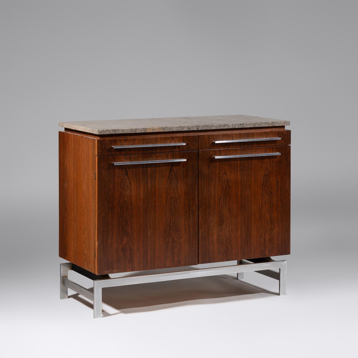 Two-part cabinet