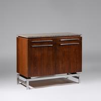 Two-part cabinet