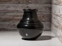 Blackware Pottery Vase