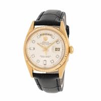 Rolex, Ref. 1803, 18K Yellow Gold 'Day-Date' with Factory Diamond Dial