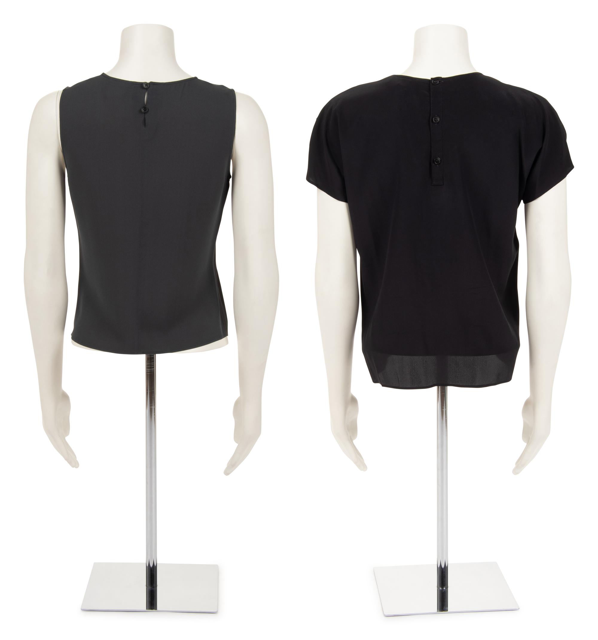 Five Designer Tops: One The Row and Four Giorgio Armani