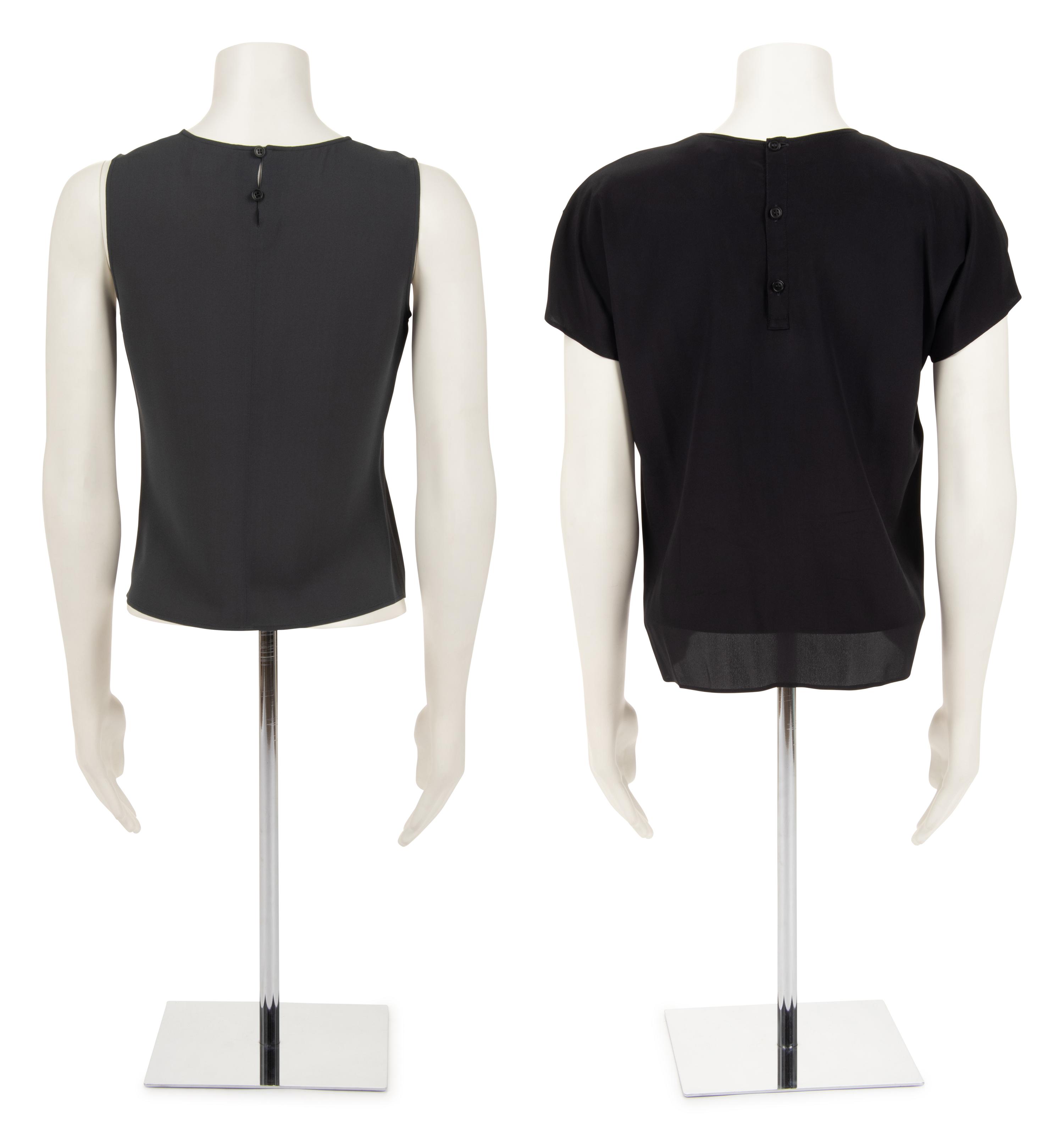 Five Designer Tops: One The Row and Four Giorgio Armani