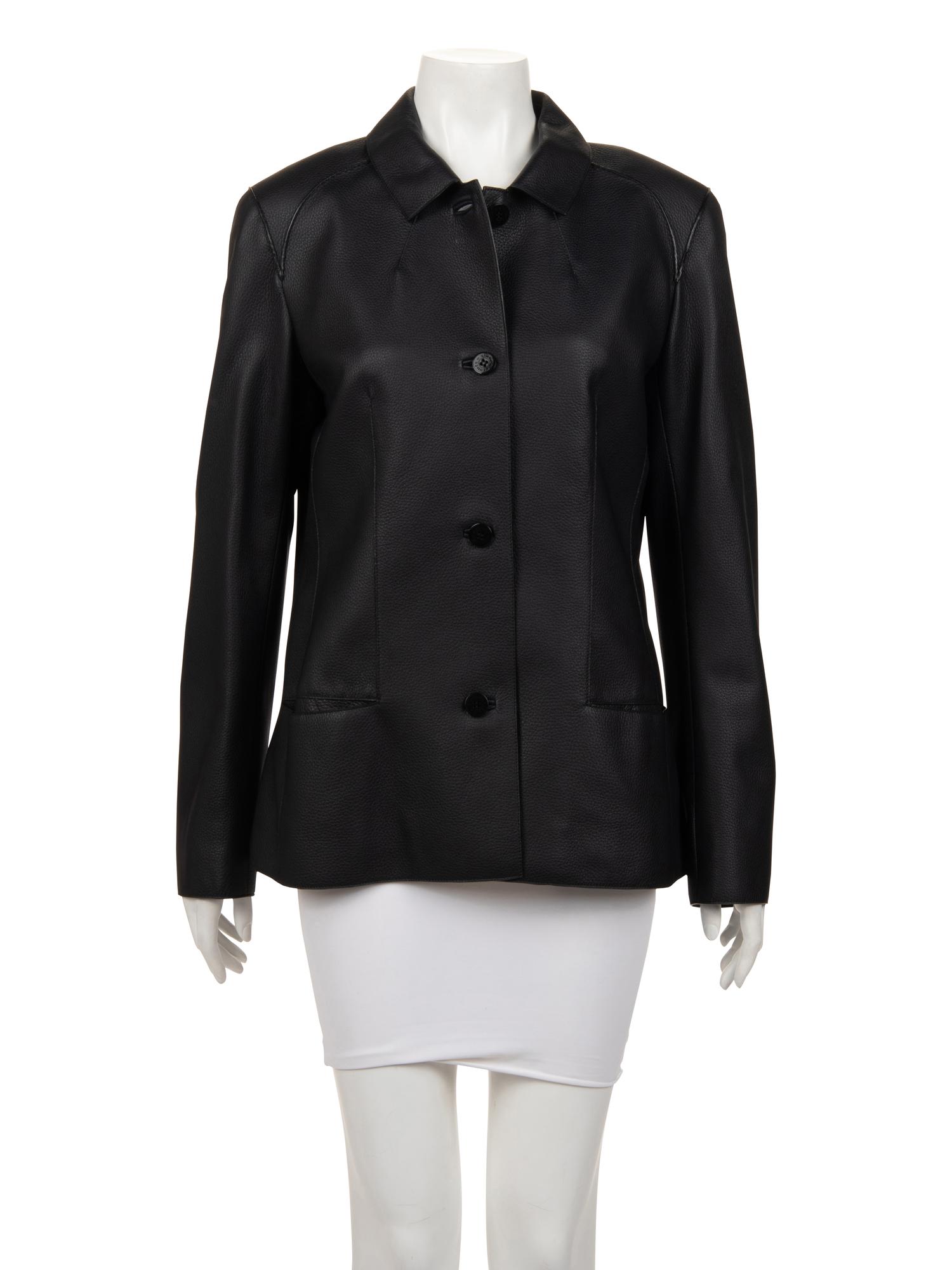 Hermès Deerskin Leather Jacket