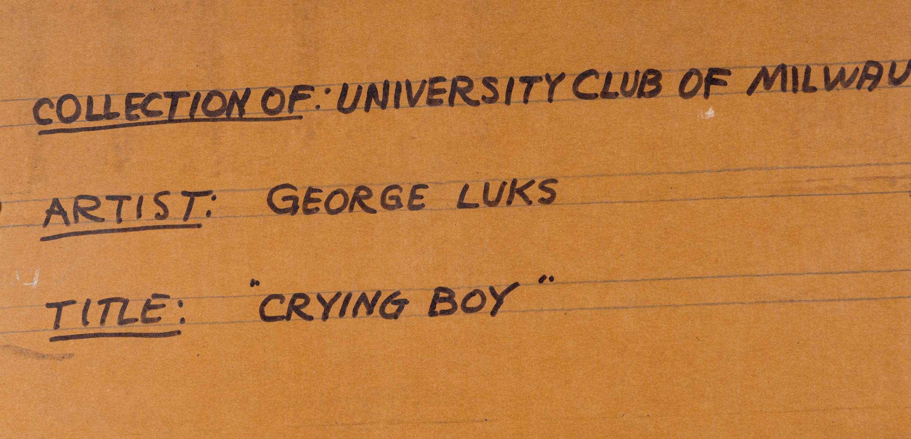 Crying Boy