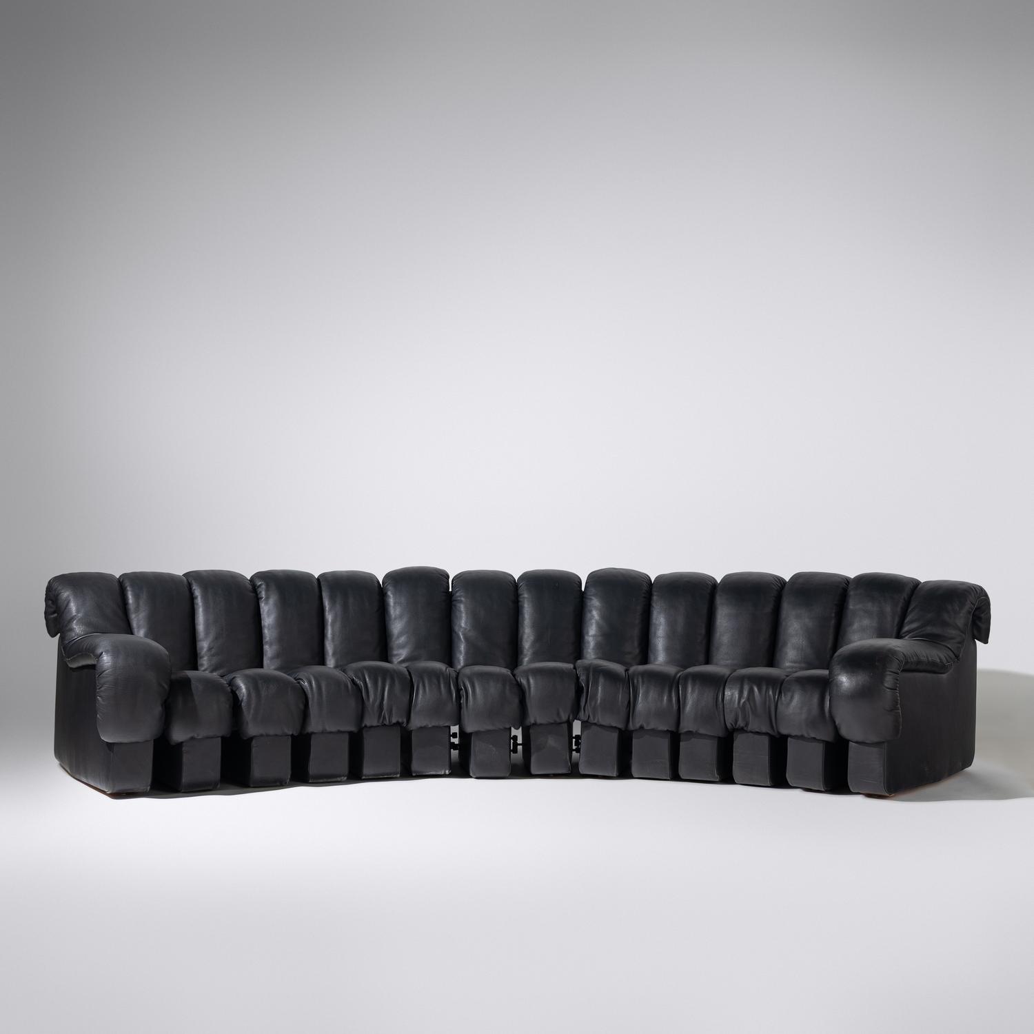 De Sede DS600 'Non-Stop' Sectional Sofa, 14 segments for Stendig