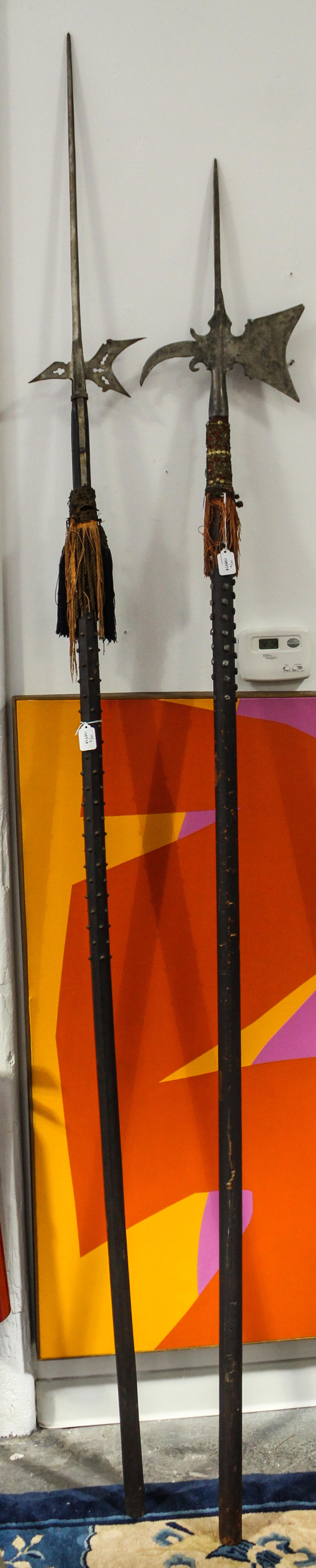 Two Continental Decorative Halberts — 19TH/20TH CENTURY