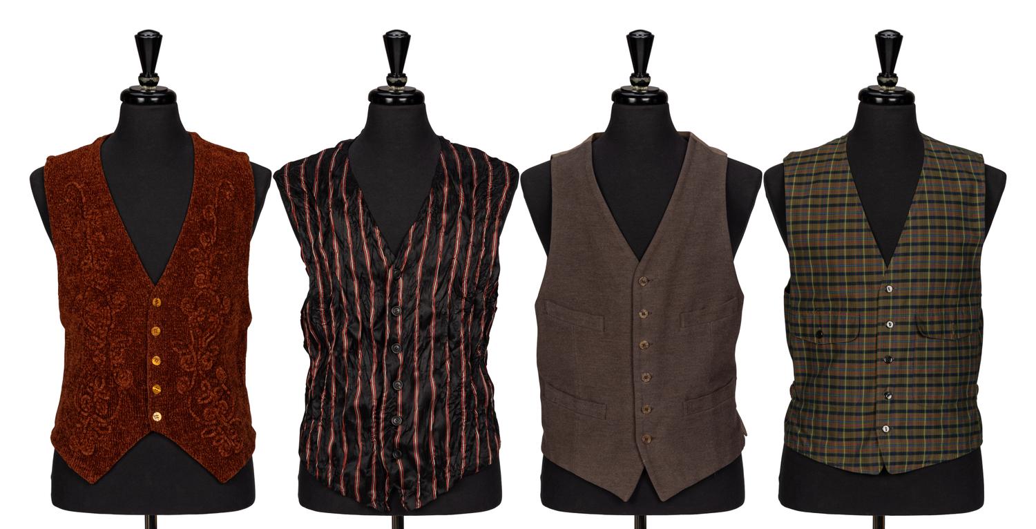 Four Designer Vests
