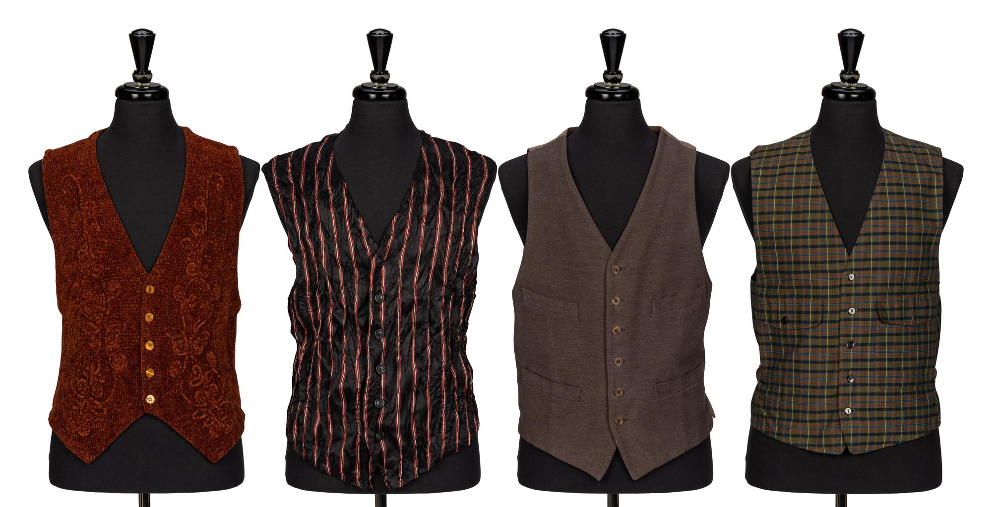 Four Designer Vests