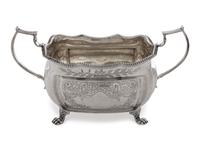 An Irish George III Silver Sugar Bowl