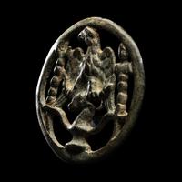 A Roman Bronze Phalera with Eagle