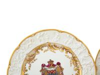 A Capodimonte Napoleon and Josephine Porcelain Partial Dinner Service