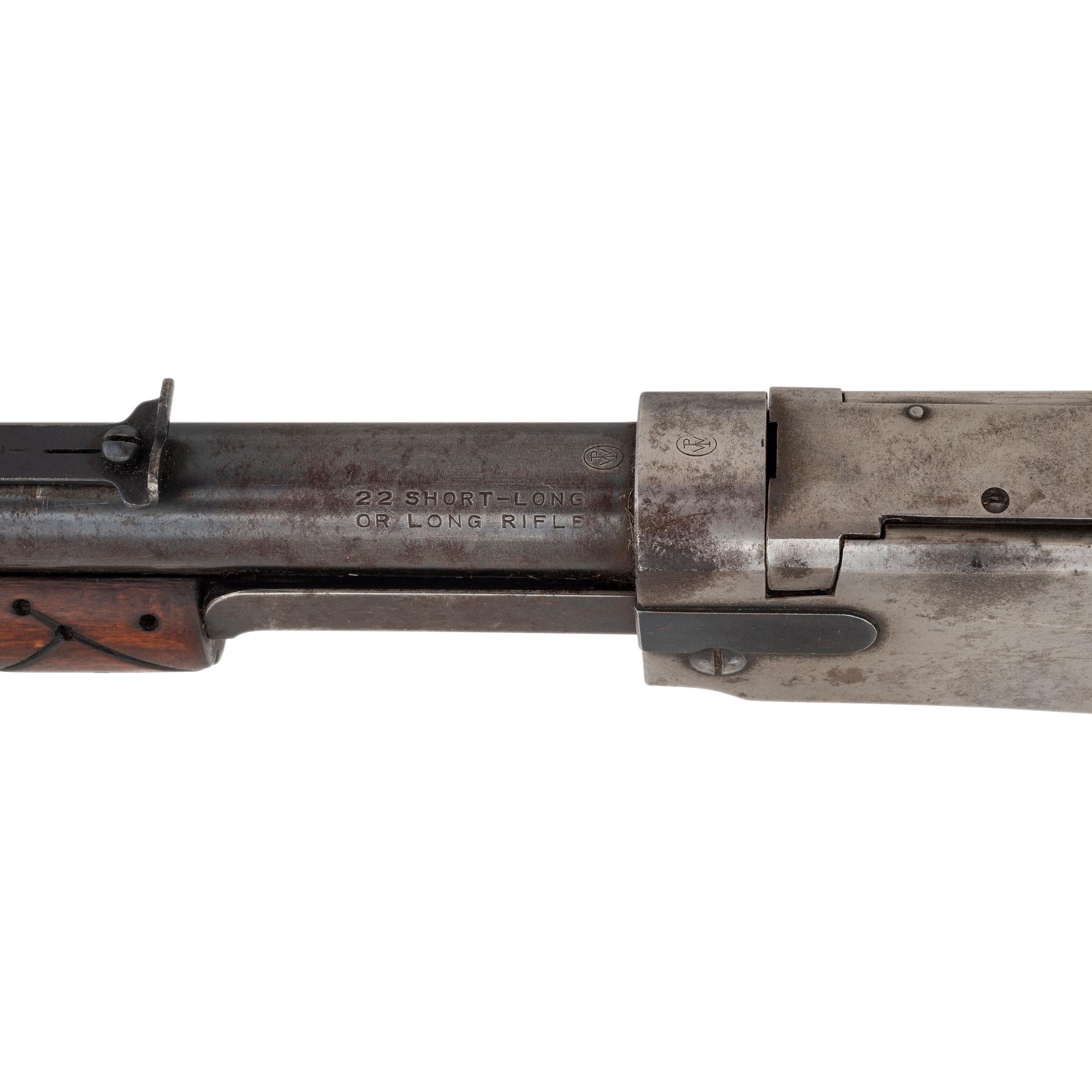 **Winchester Model 1906 with Carved Stock