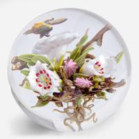 Paul Stankard (American, b. 1943) Botanical Orb, USA, circa 2010