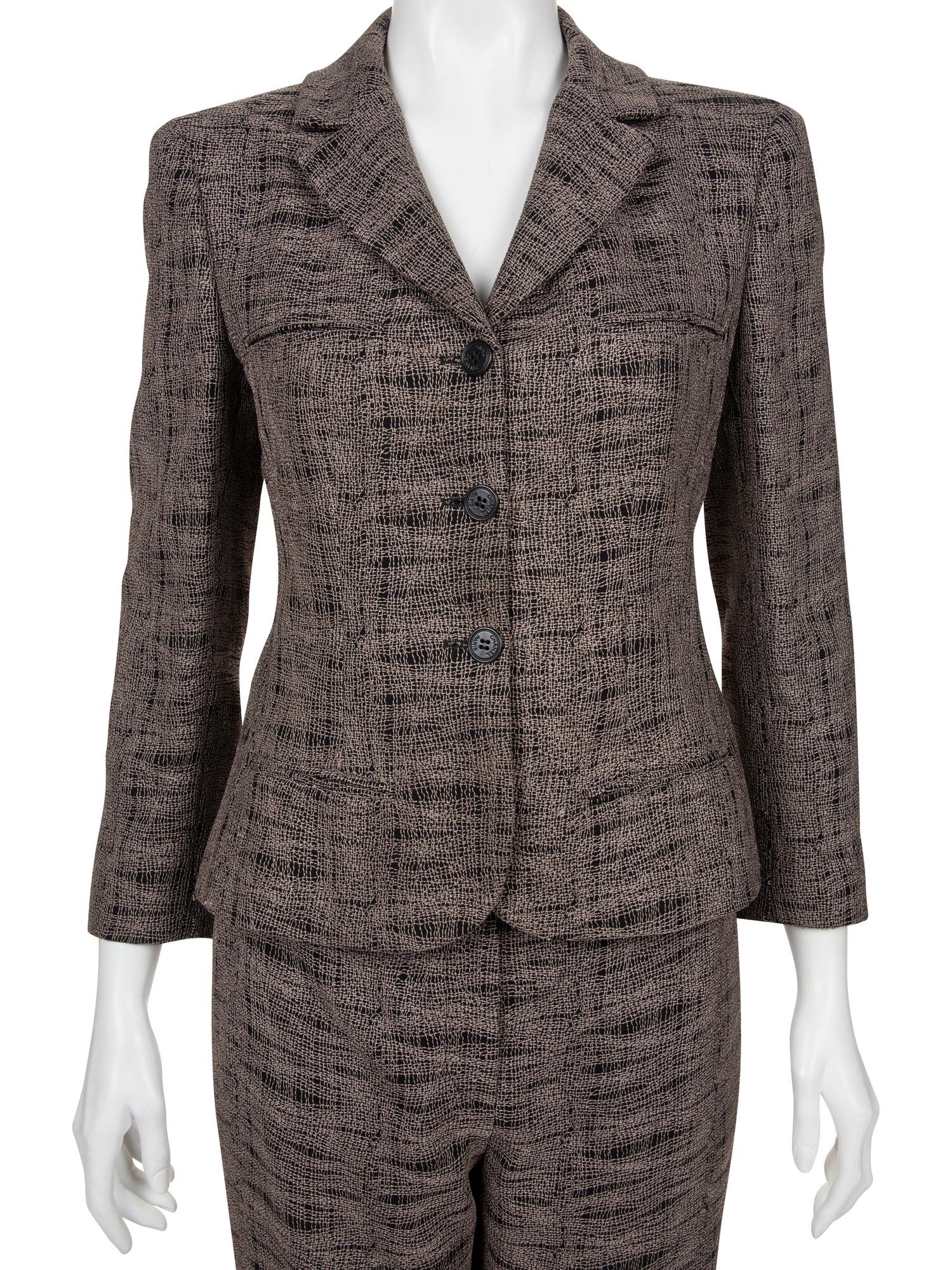 Chanel Tweed Pantsuit, Spring 2003