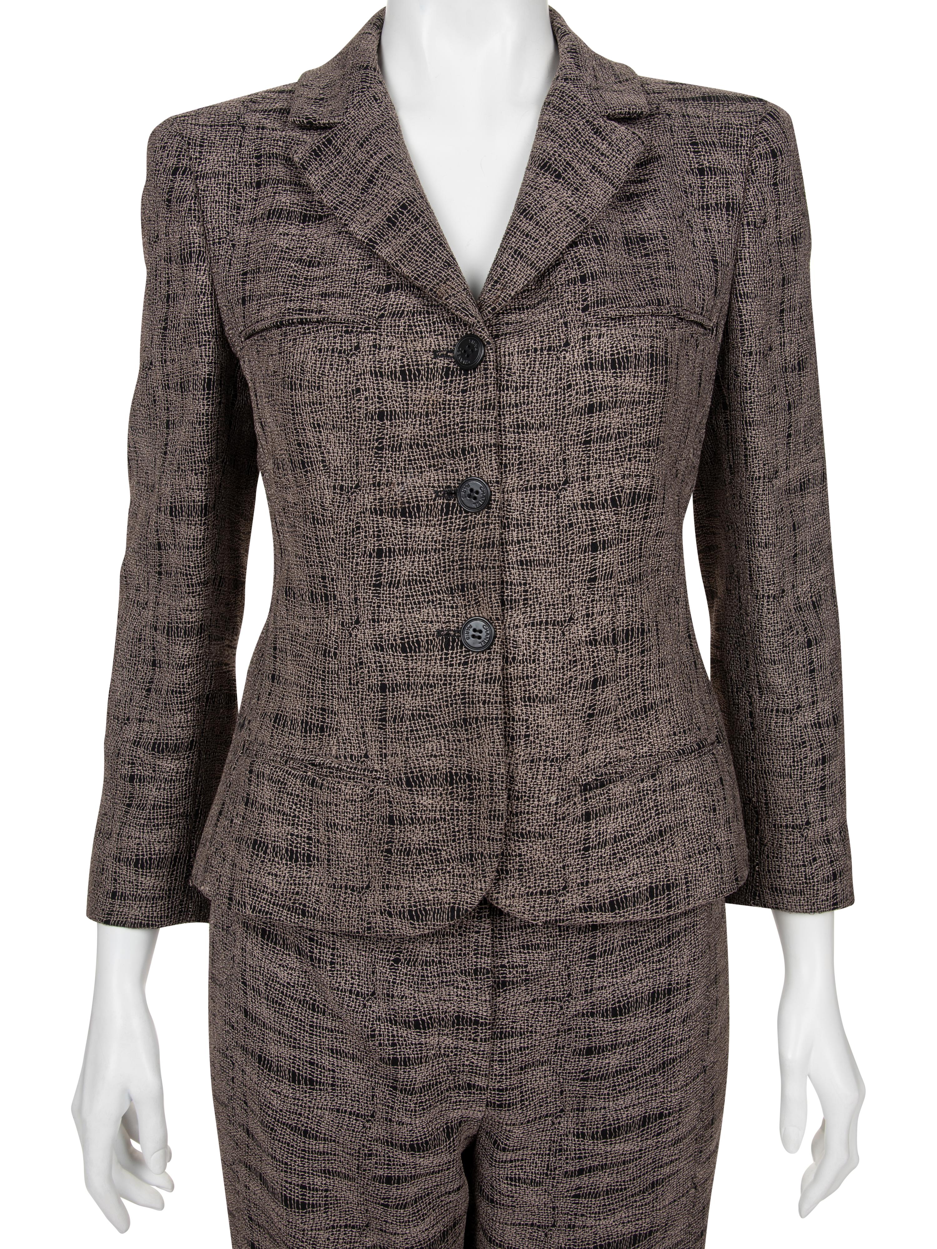 Chanel Tweed Pantsuit, Spring 2003